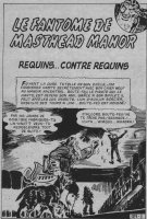 Scan Episode Fantôme de Masthead Manor pour illustration du travail du Scénariste Tom Tully